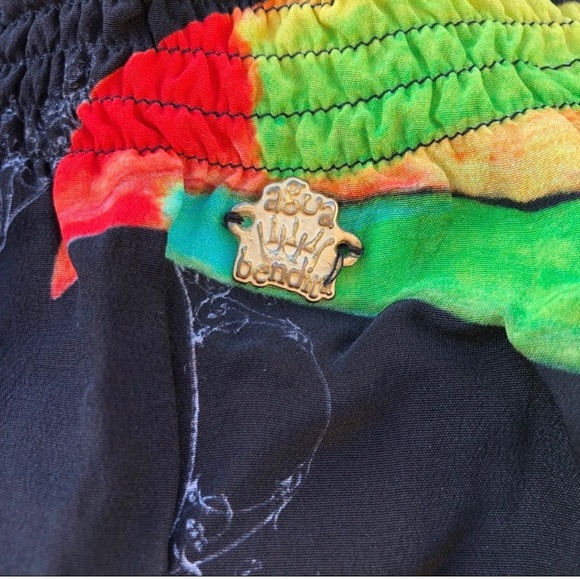 Aqua Bendita Silk Toucan jumpsuit! - Picture 6 of 8